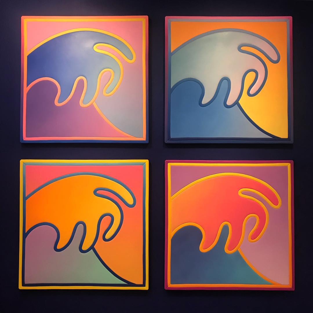 Alex Israel, Wave, 2019