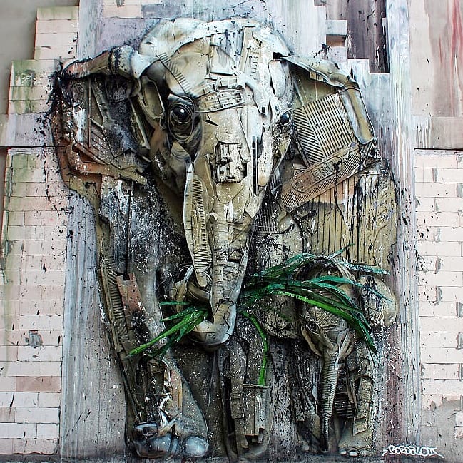 Bordalo II Day Of The Elephants 1844521817038267575