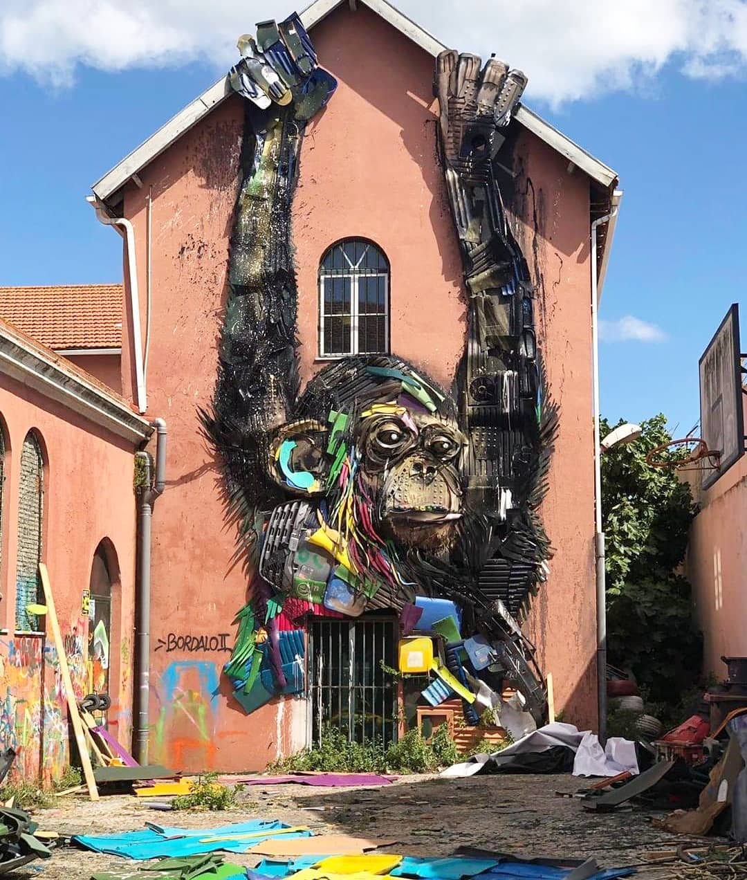 Bordalo II Half Chimp 2069932957482513946