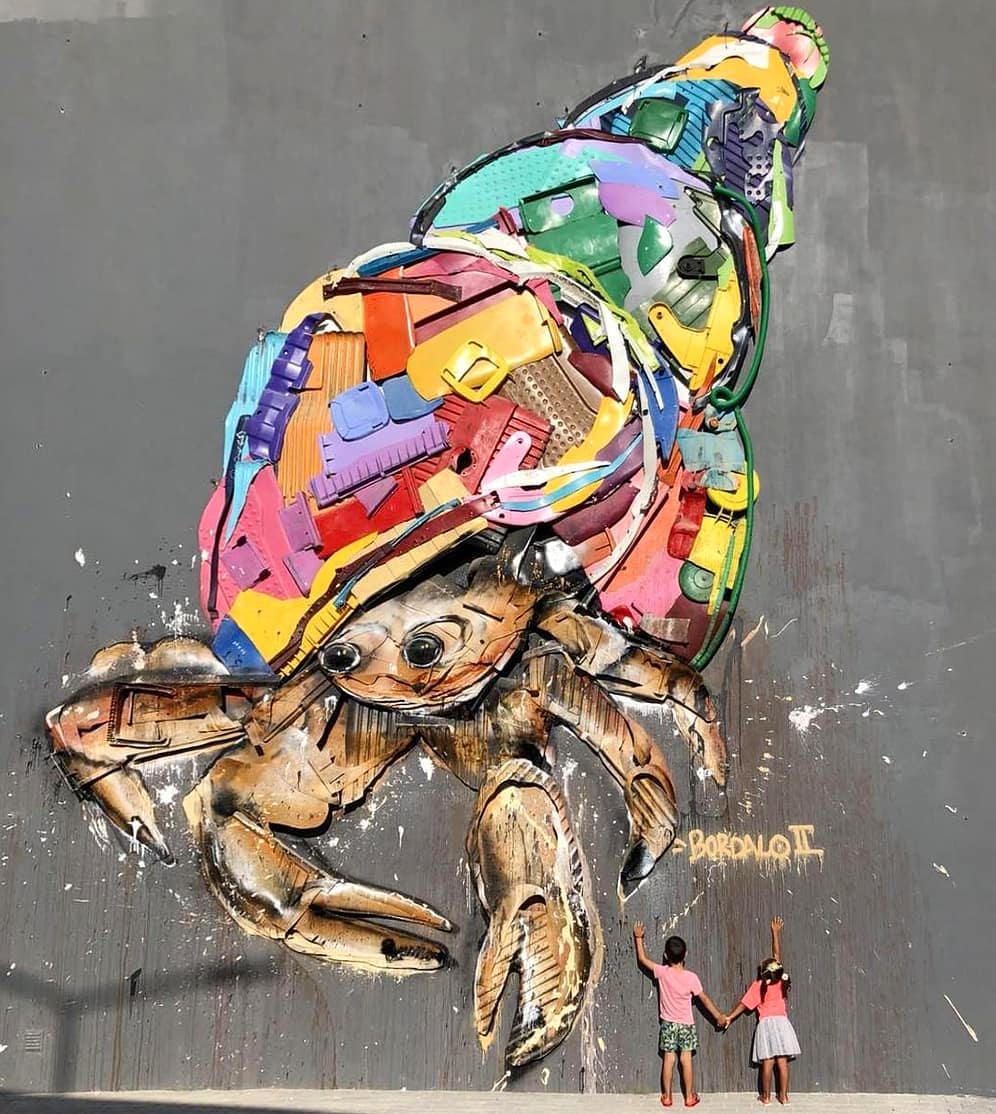 Bordalo II Half Hermit Crab 1846696705094260083