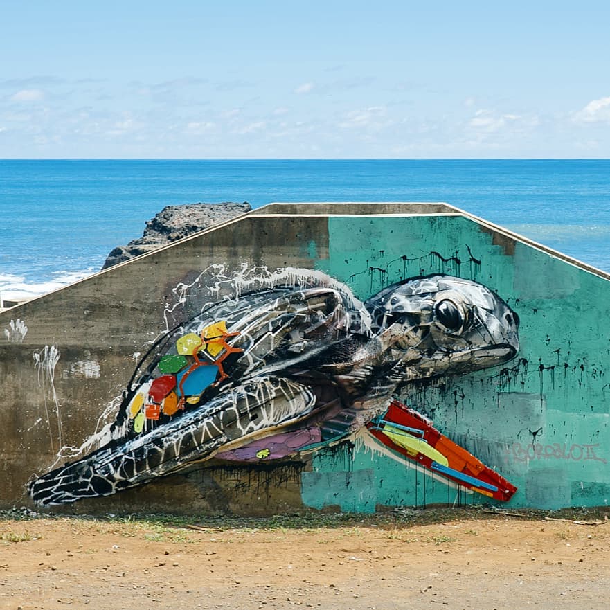 Bordalo II Half Sea Turtle 2162358309151928868