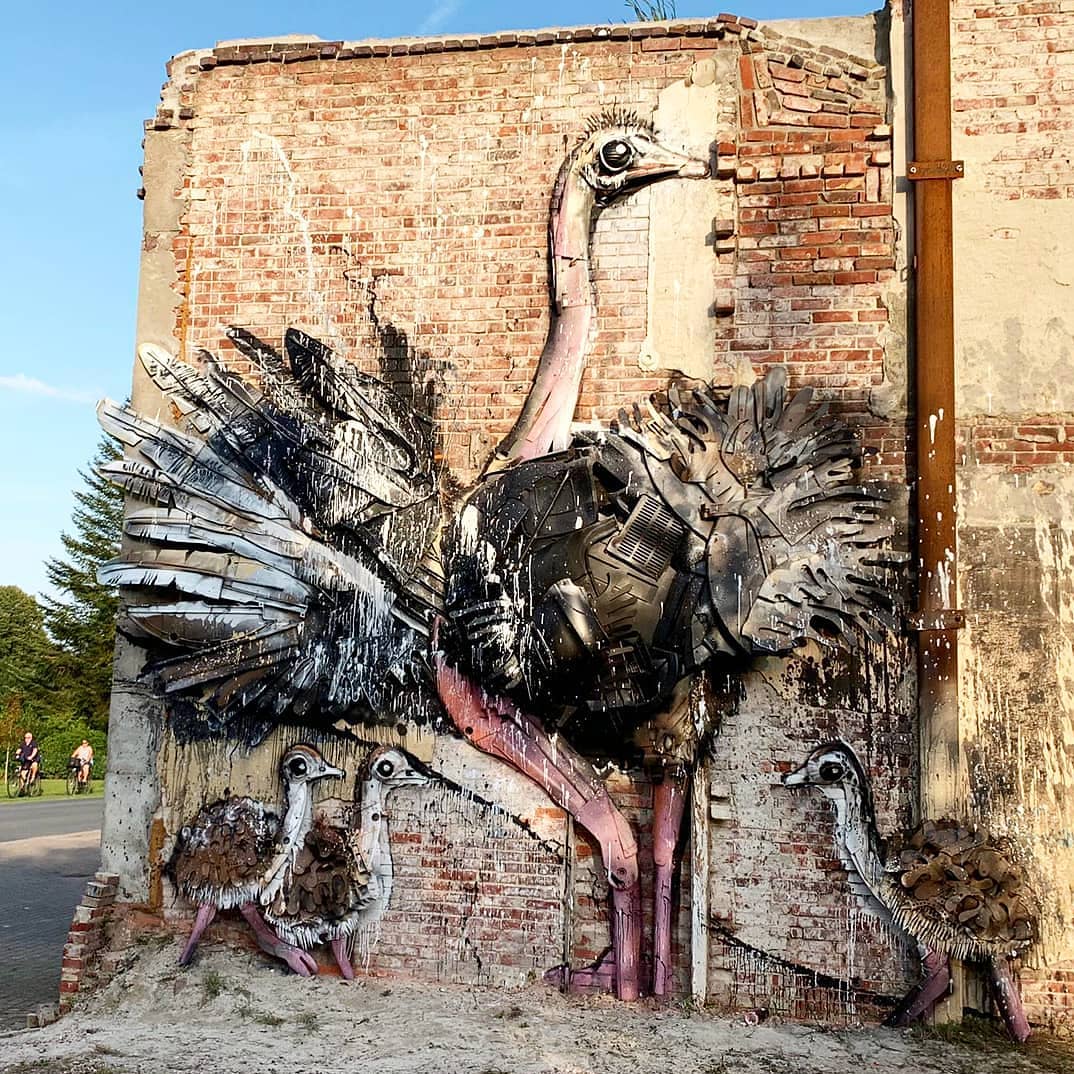 Bordalo II Mother Ostrich 2118455787765153246