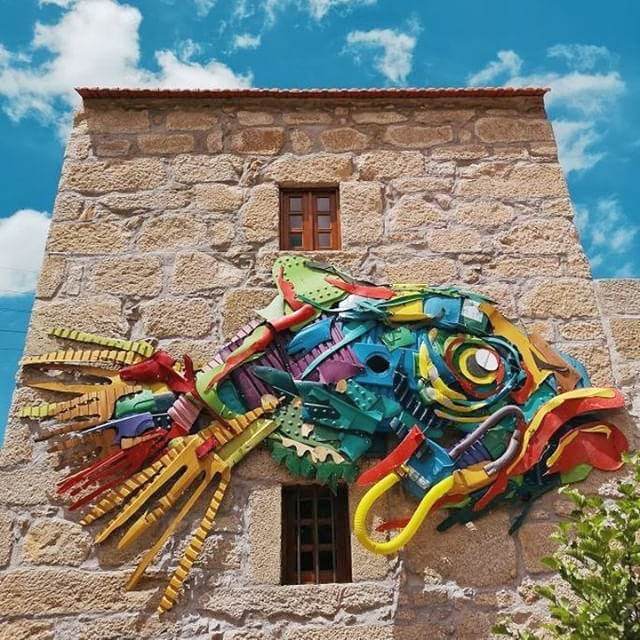 Bordalo II Plastic Fish 1838425591343741595