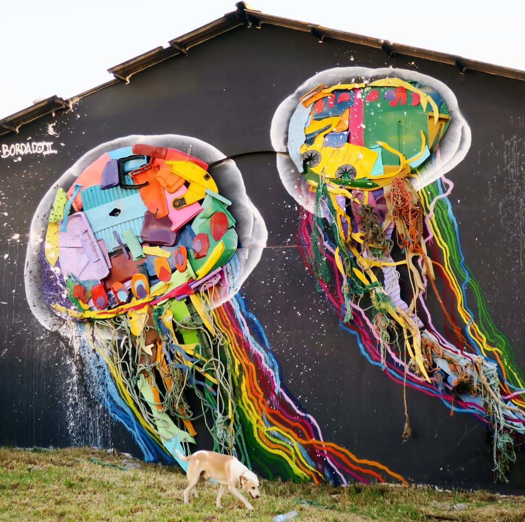 Bordalo II Plastic Jellyfish 1836561159118132843