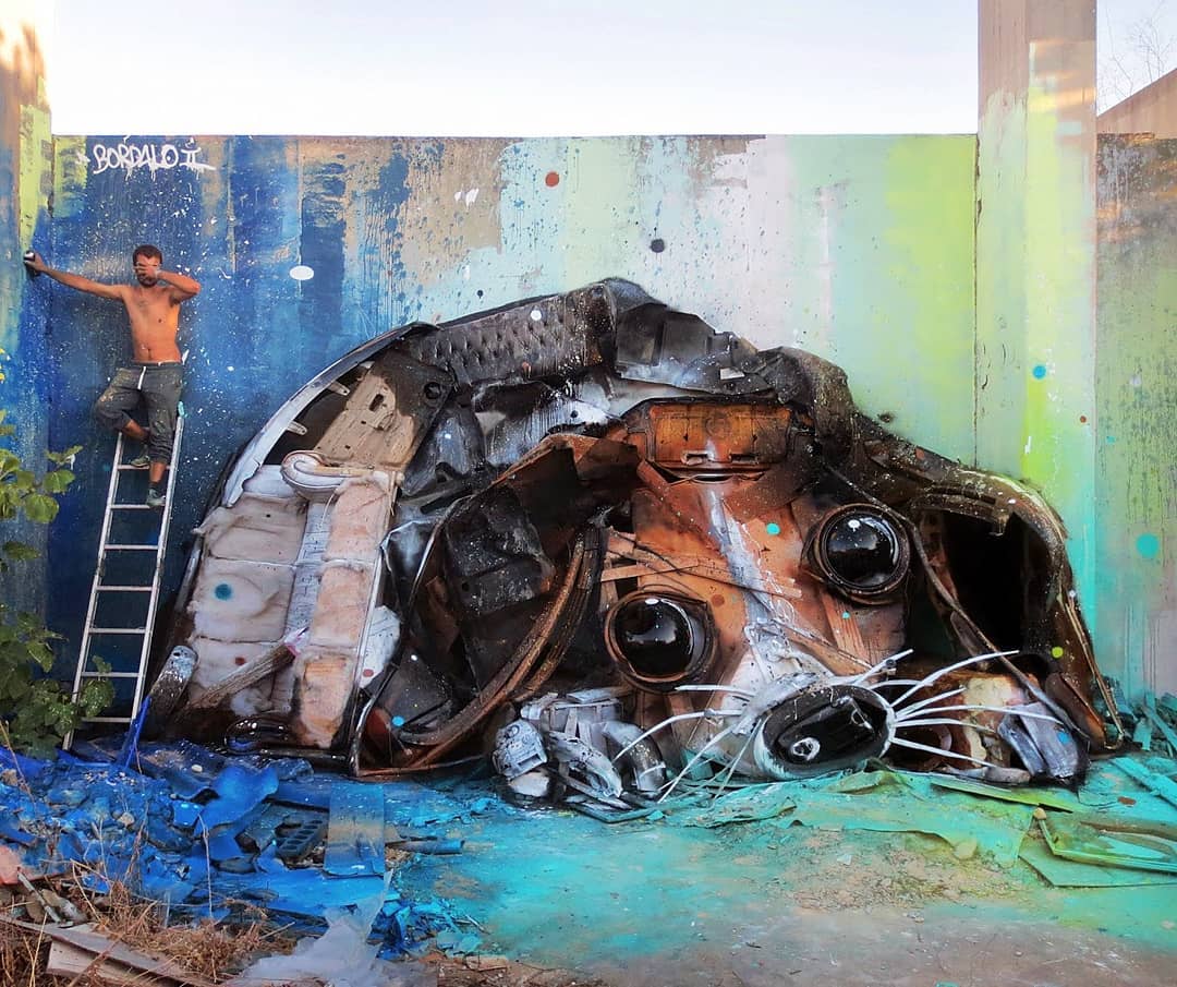 Bordalo II Trash Puppy 2118455787765153246