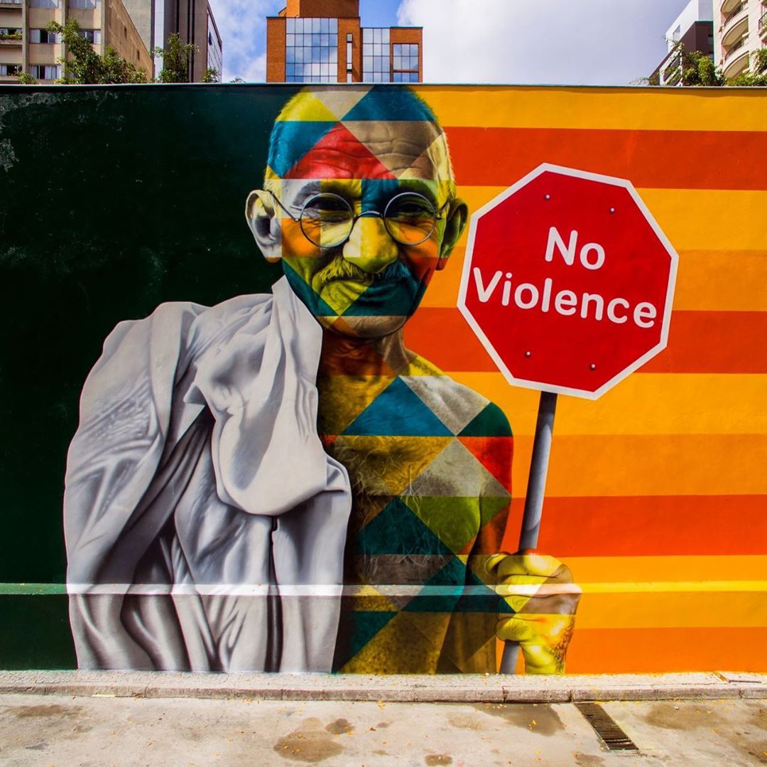 Eduardo Kobra No Violance B3Idu YFIH1