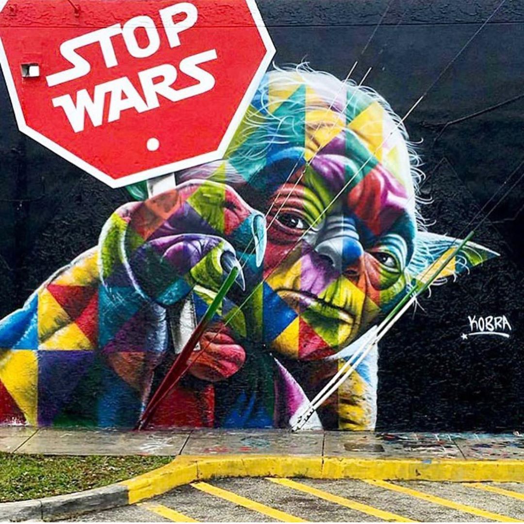 Eduardo Kobra Stop Wars B3PlrNklh7l
