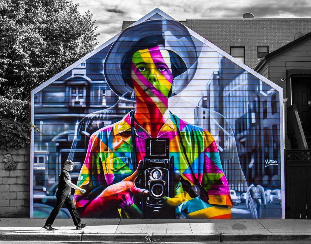 Eduardo Kobra Vivian Maier B22bCQrFaHw