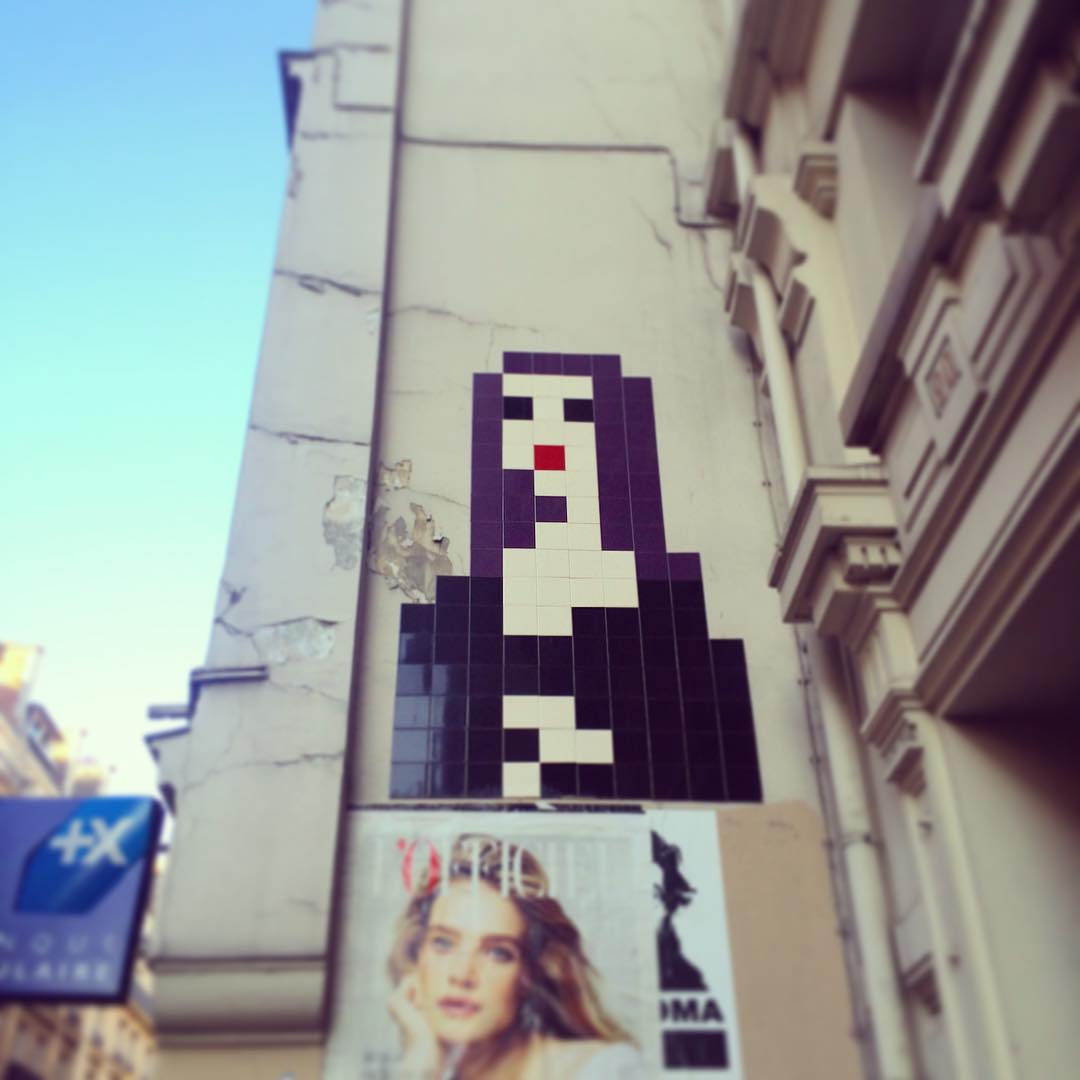 INVADER Mona Lisa