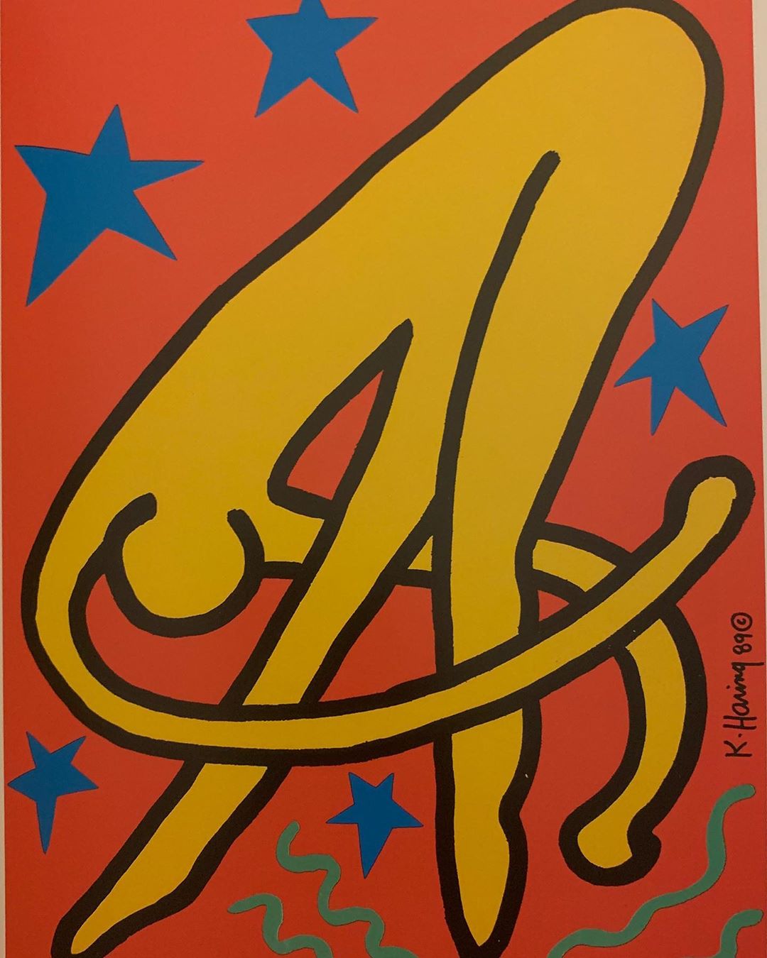 Keith Haring Les Ballets De Monte Carlo 1989 B3BtxLBH Oa