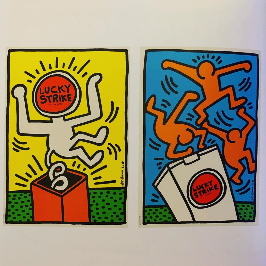 Keith Haring Lucky Strike 1987 B2iw6QsHy18