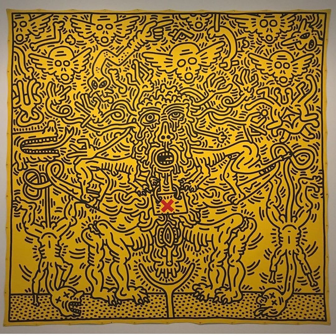 Keith Haring Untitled 1985 By9nf4AHBDP