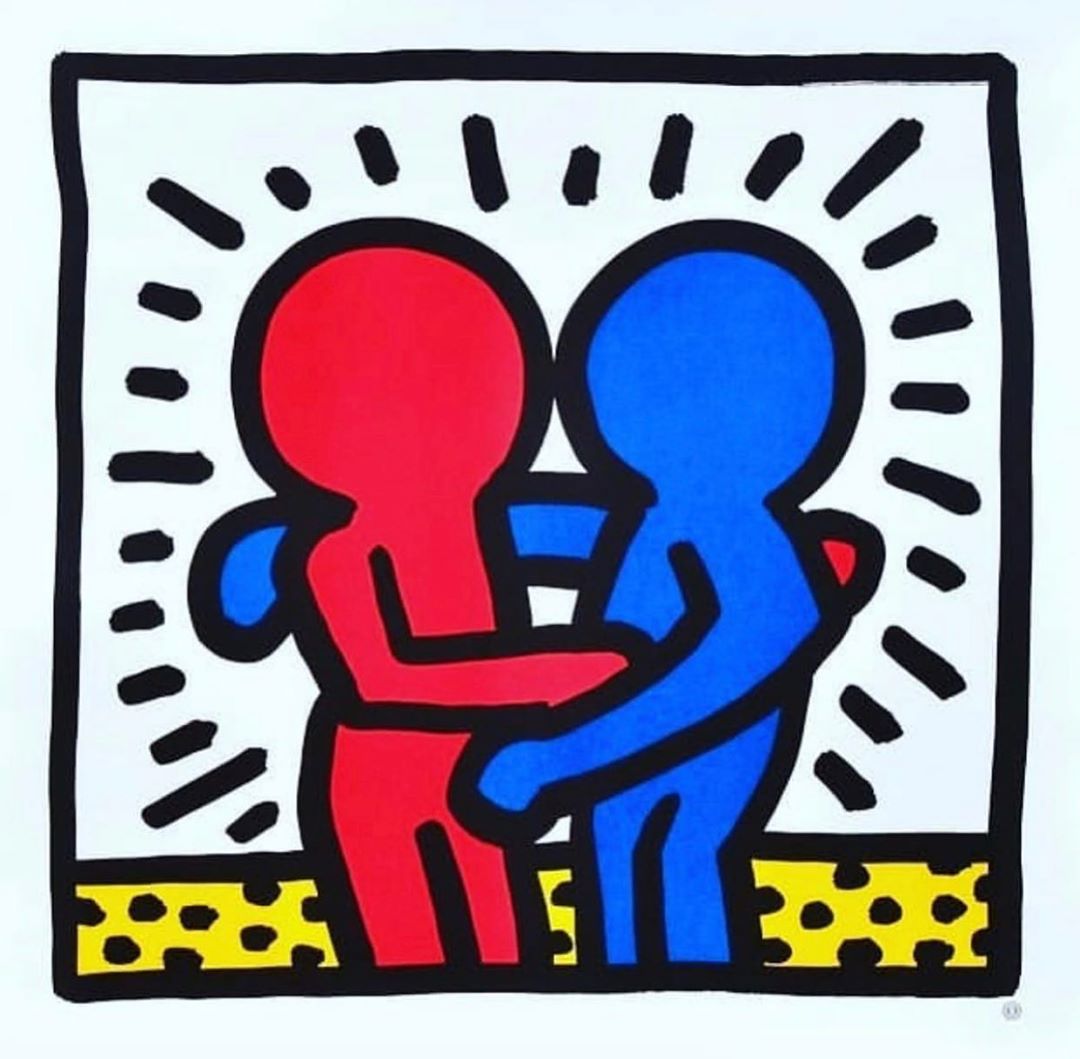Keith Haring Untitled 987 B3XXP6ant v