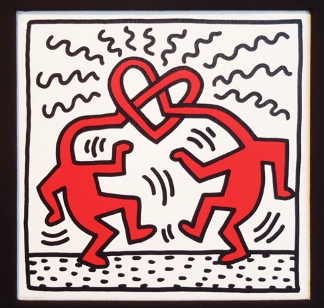 Keith Haring Untitled LOve 1989 ByXCqczHv4k