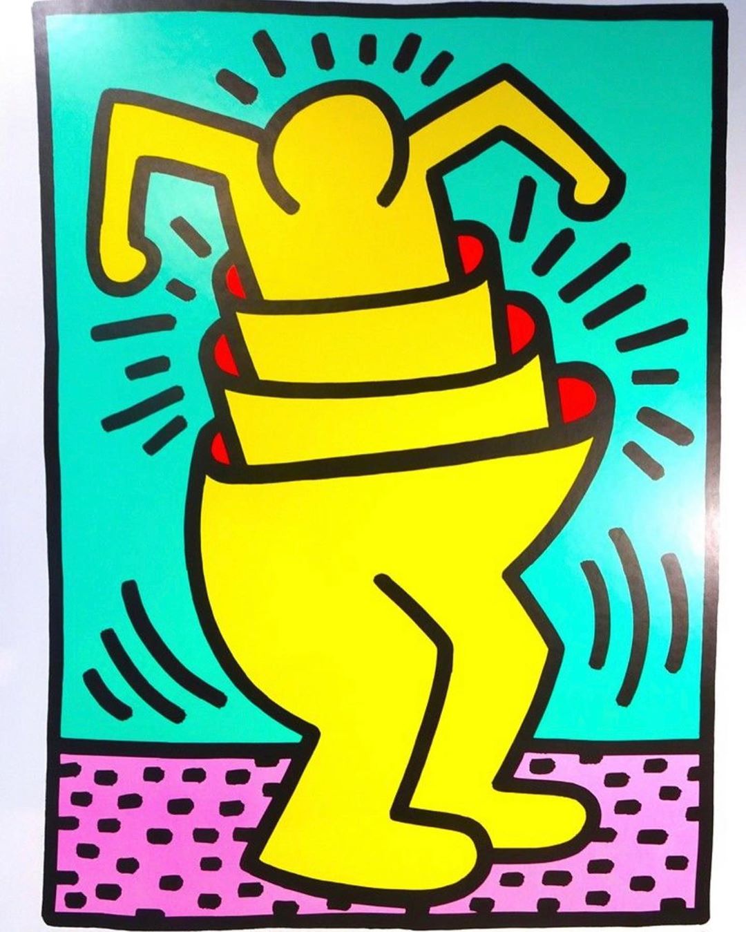 Keith Haring Untitled Yellow Matrioska 1989 ByPoOOpnIgZ