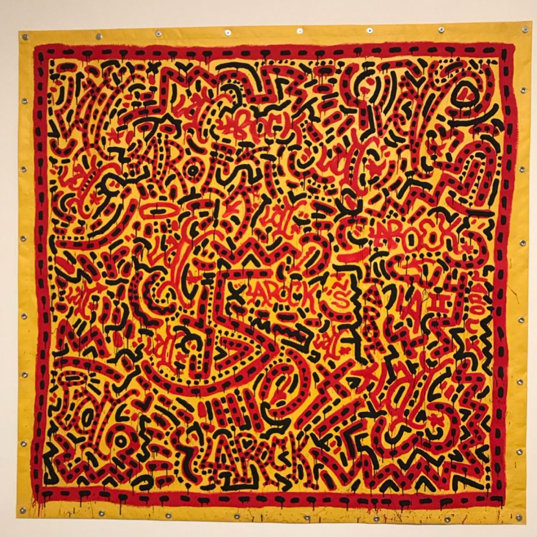 Keith Haring Untitled by Keith Haring and LA II 1982 B13b 1hhYtP