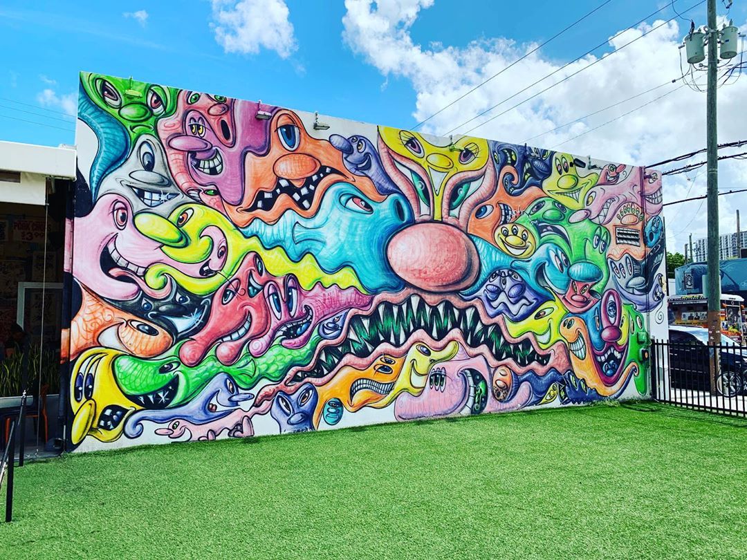 Kenny Scharf Wynwood Walls 2011 B0J H5yIVtv