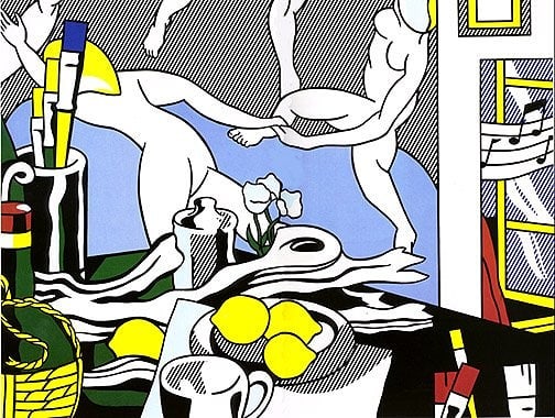 ROY LICHTENSTEIN Artist Studio The Dance 1974 B3XHn9Yn0my