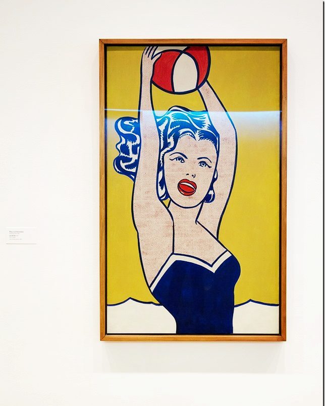 ROY LICHTENSTEIN Girl With Ball 1961