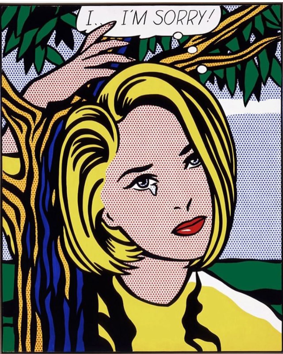 ROY LICHTENSTEIN I Im sorry 1965 66 B3DS94YlC7L