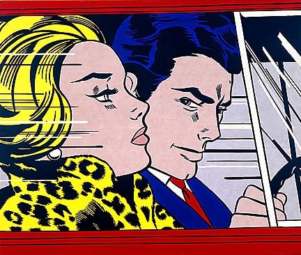 ROY LICHTENSTEIN In The Car 1963 B4cyG2Tnbbf