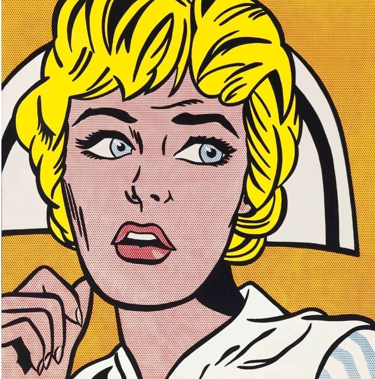 ROY LICHTENSTEIN Nurse 1964 B4fokwyqaiO