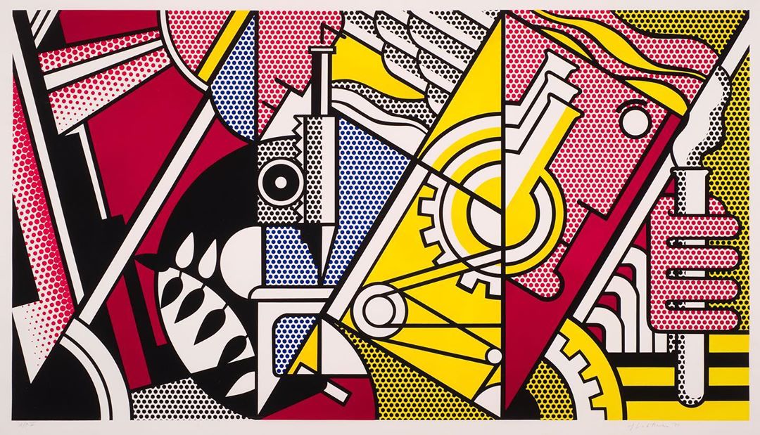 ROY LICHTENSTEIN Peace Through Chemistry 1970 B29e9lzBk3w