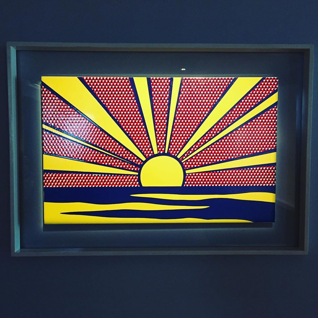 ROY LICHTENSTEIN Sunrise 1965 B36irjMgnqF