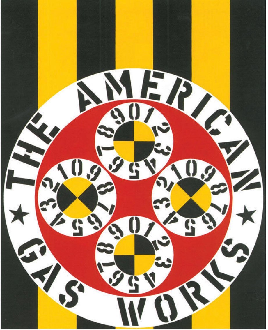 Robert Indiana he American Gas Works 1982 B2W qoGByiR