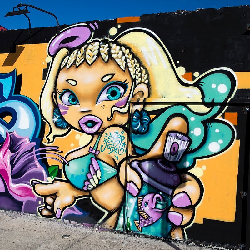 29 Beautiful Hip Hop Street Art By Japanese Artist Shiro