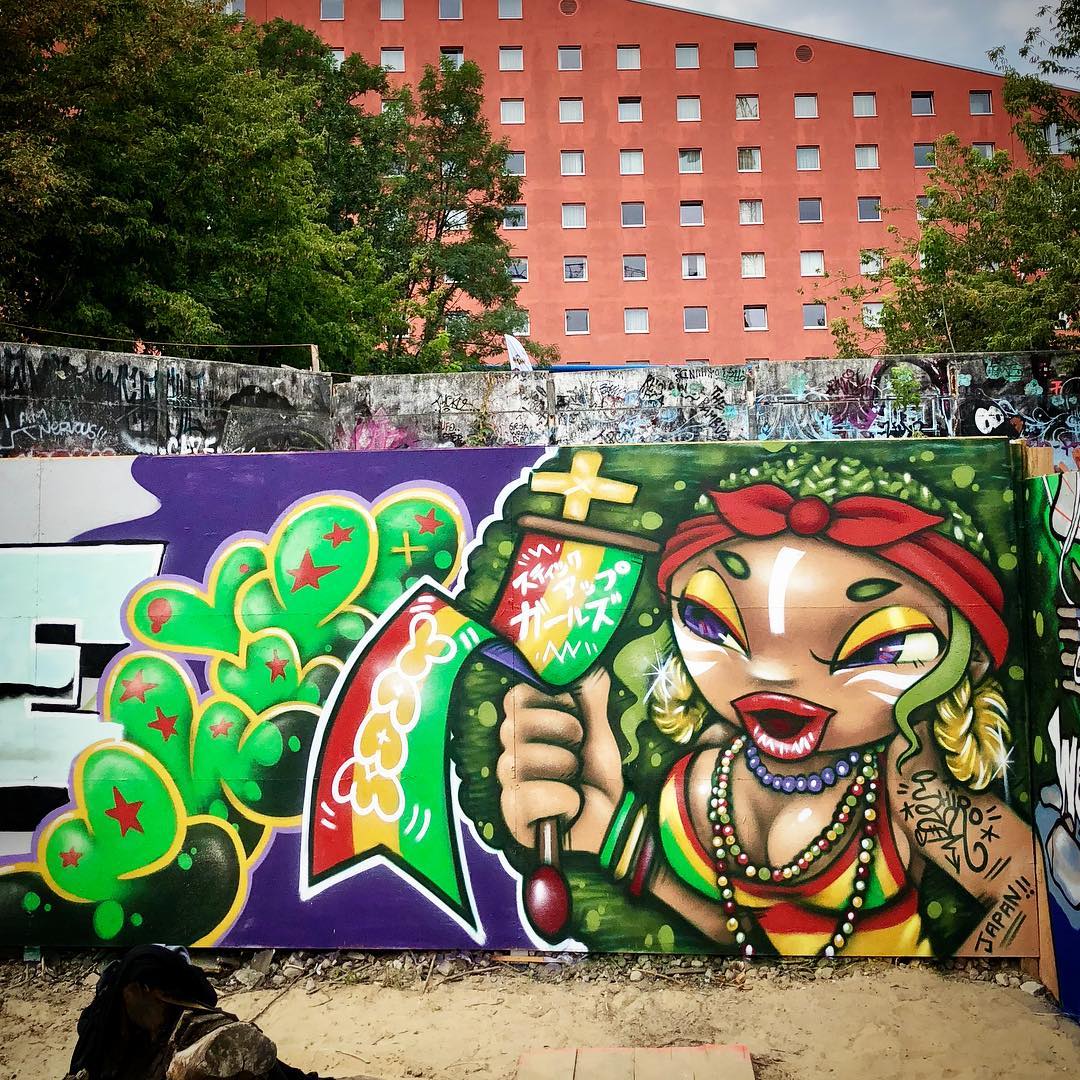 29 Beautiful Hip Hop Street Art By Japanese Artist Shiro