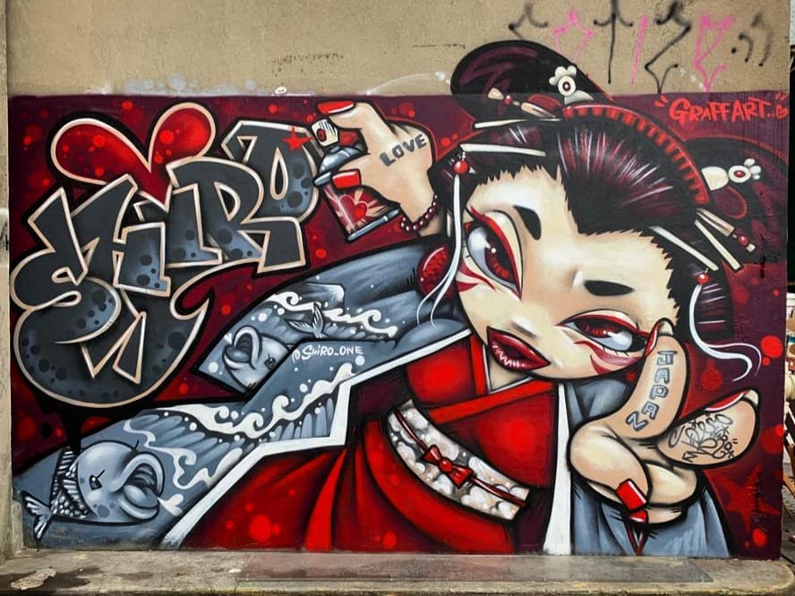 29 Beautiful Hip Hop Street Art By Japanese Artist Shiro