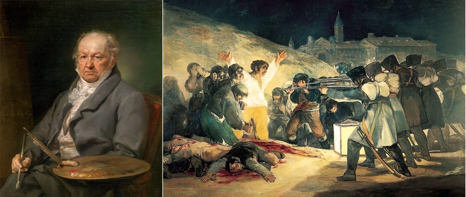 Vicente Lopez Portana el pintor Francisco de Goya
