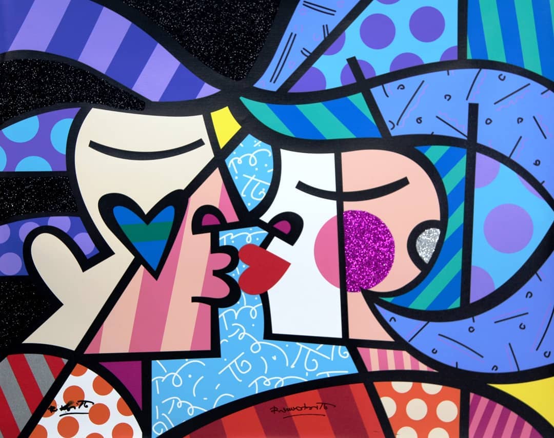 romero britto Love Circle