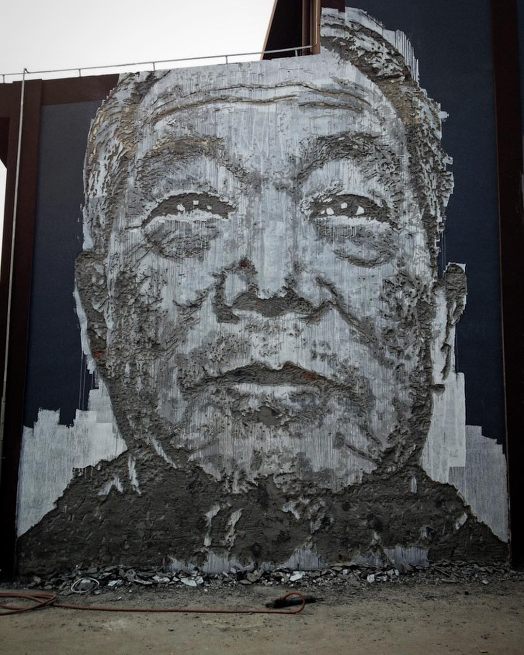 vhils Visceral solo exebition Shanghai 2012 2002957344773963609