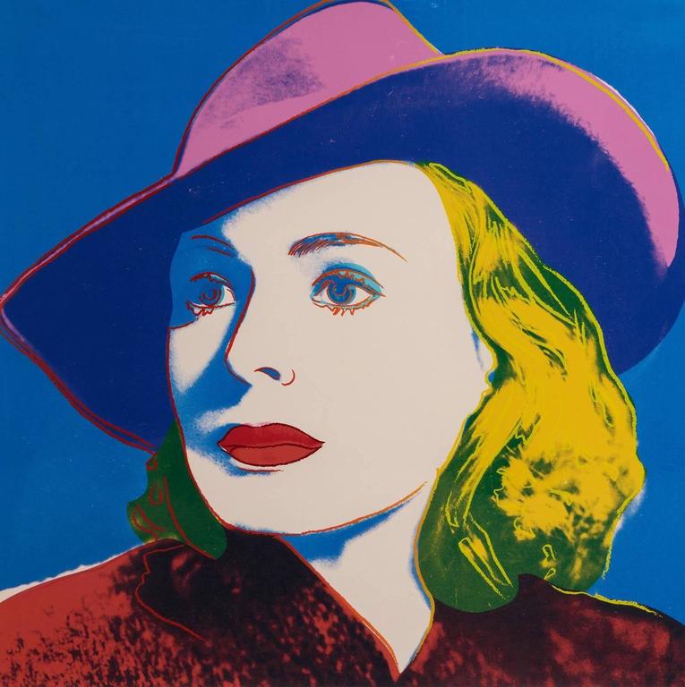Andy Warhol Ingrid With Hat 1983 bonhams