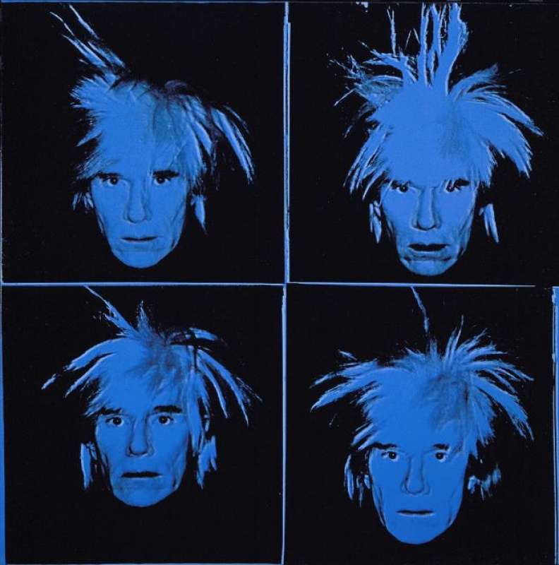 Andy Warhol Self Portrait 1986 lplavinsky