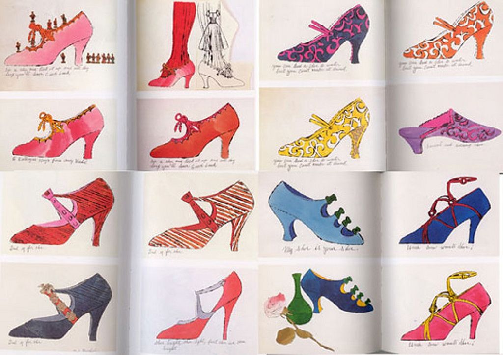 Andy Warhol Shoes 1981 seattleartspace