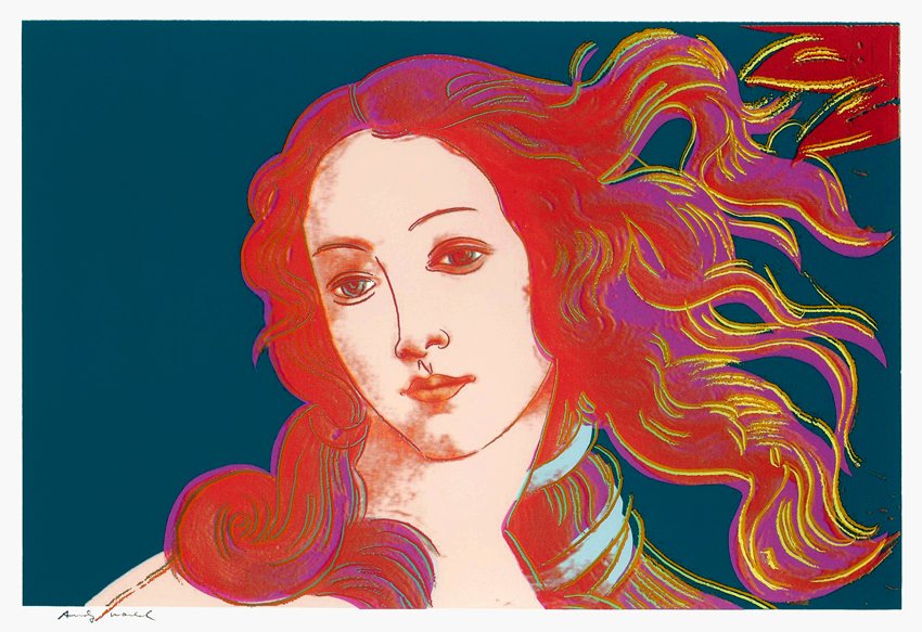 Andy Warhol Warhol Birth of Venus 316 1984 elblogdecorrents