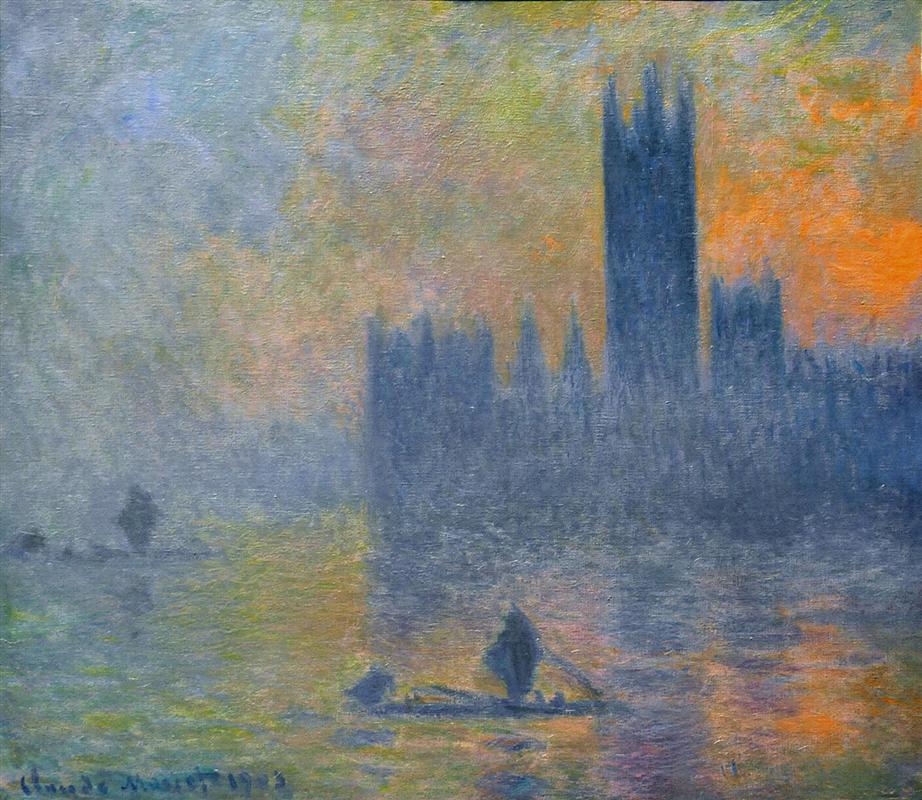 Claude Monet Houses of Parliament Fog Effect 1903 pictify.saatchigallery