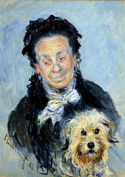 Claude Monet Portrait of Eugenie Graff Madame Paul 1882 de.wahooart