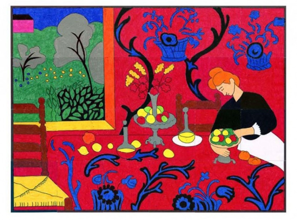 Henri Matisse Red Room 1908 viaggionauta