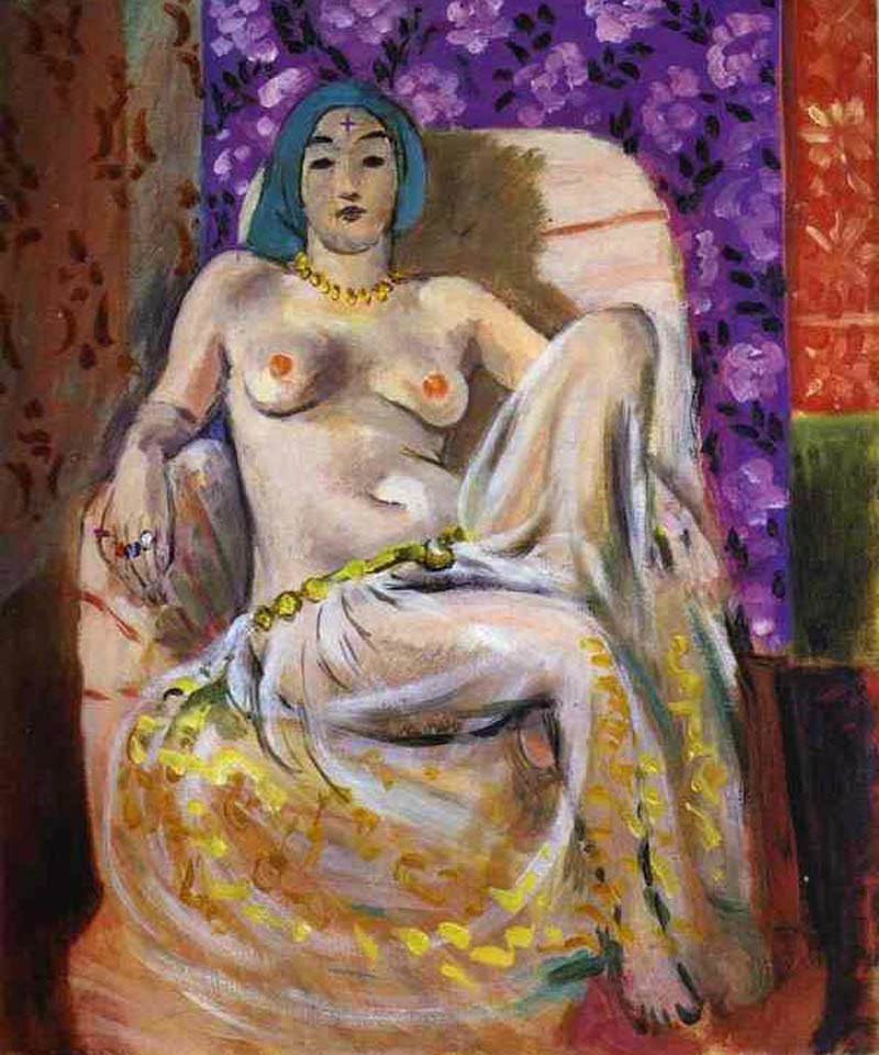 Henri Matisse Seated Odalisque 1922 sabbathofsenses
