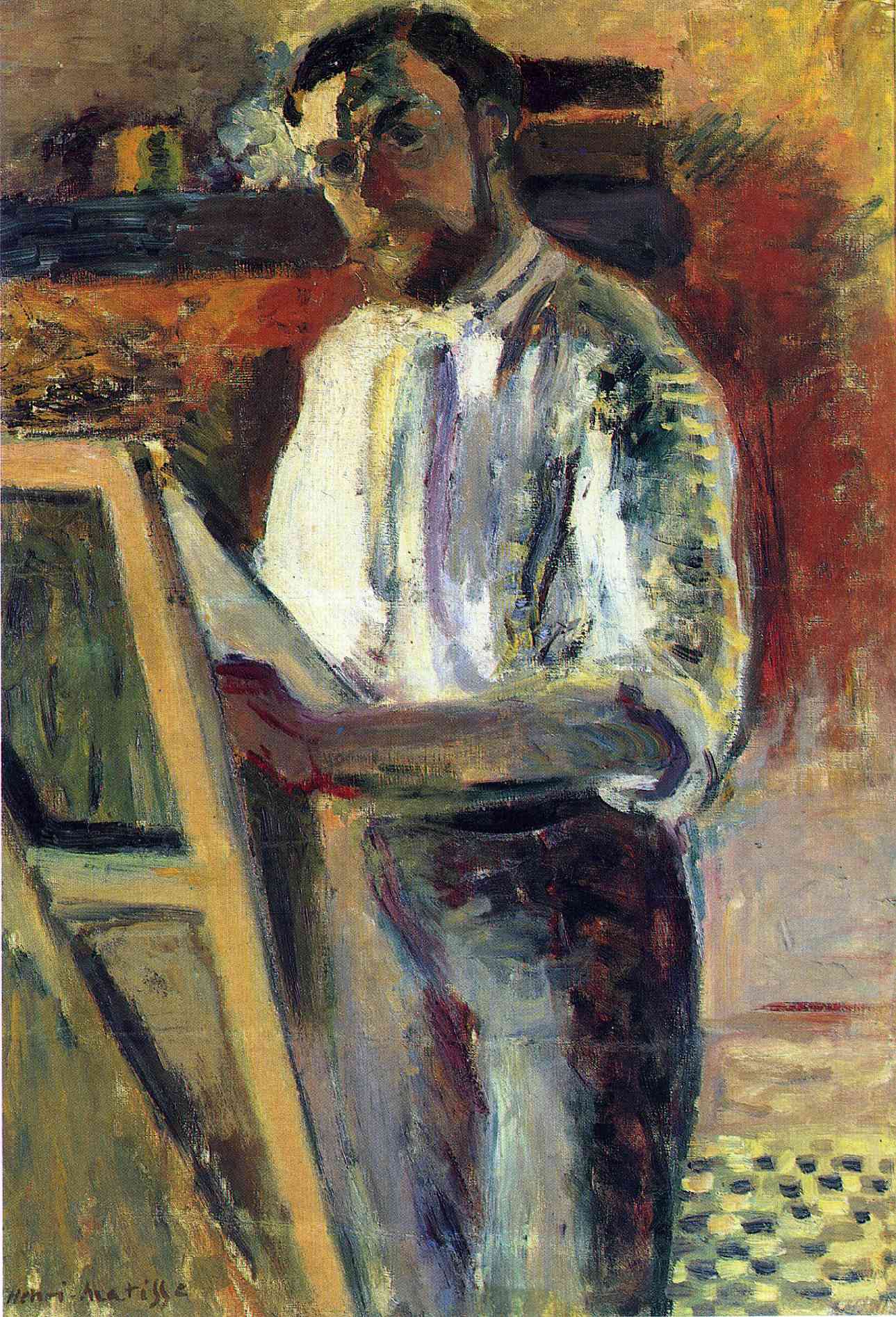 Henri Matisse Self Portrait in Shirtsleeves public.fotki