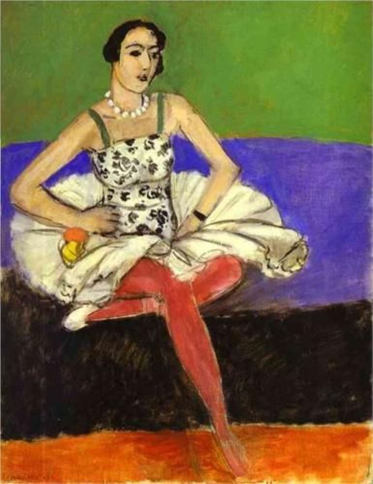 Henri Matisse The ballet dancer 1927 dantebea