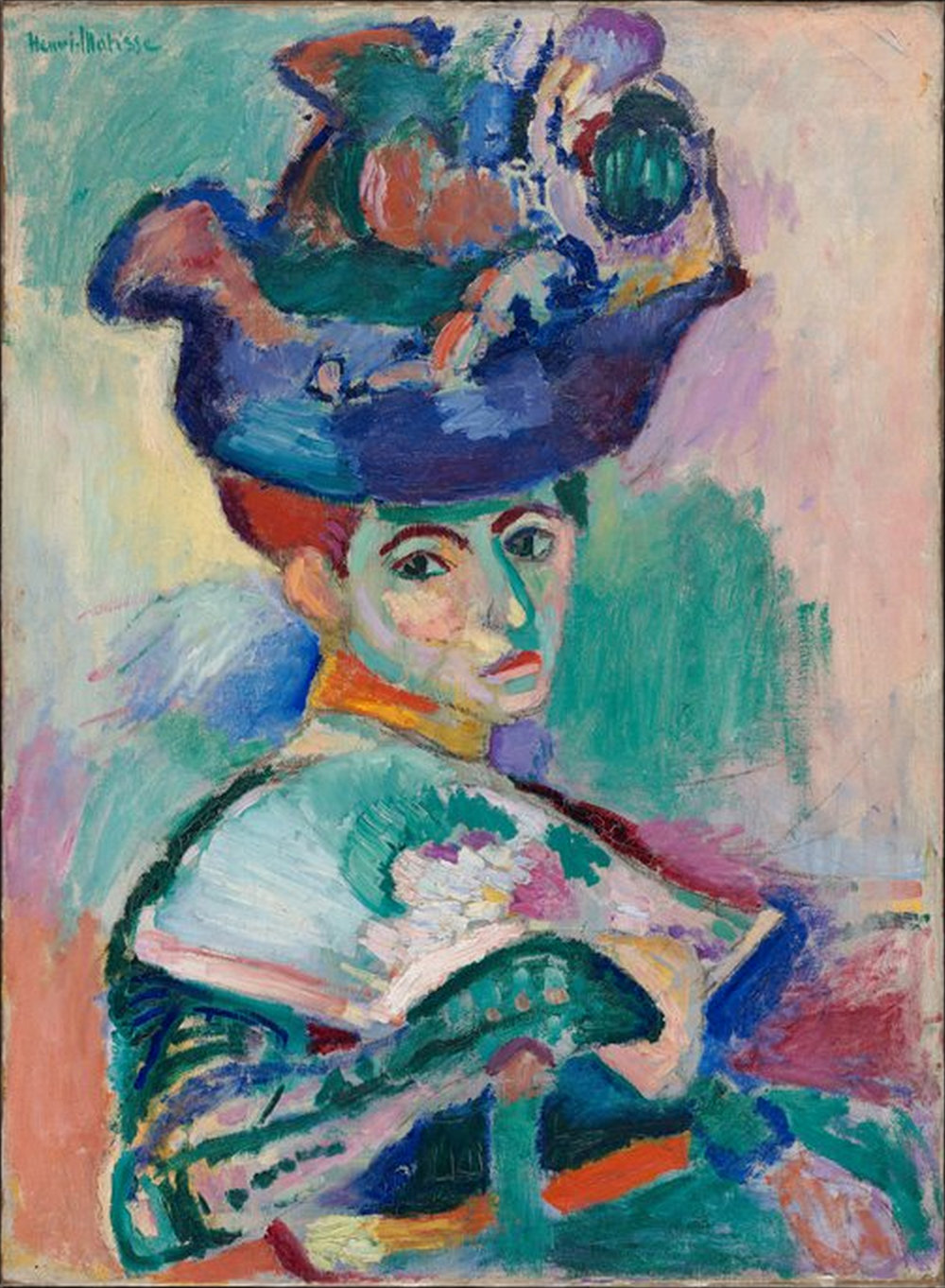 Henri Matisse Woman with a Hat 1905 worldcitiesranking
