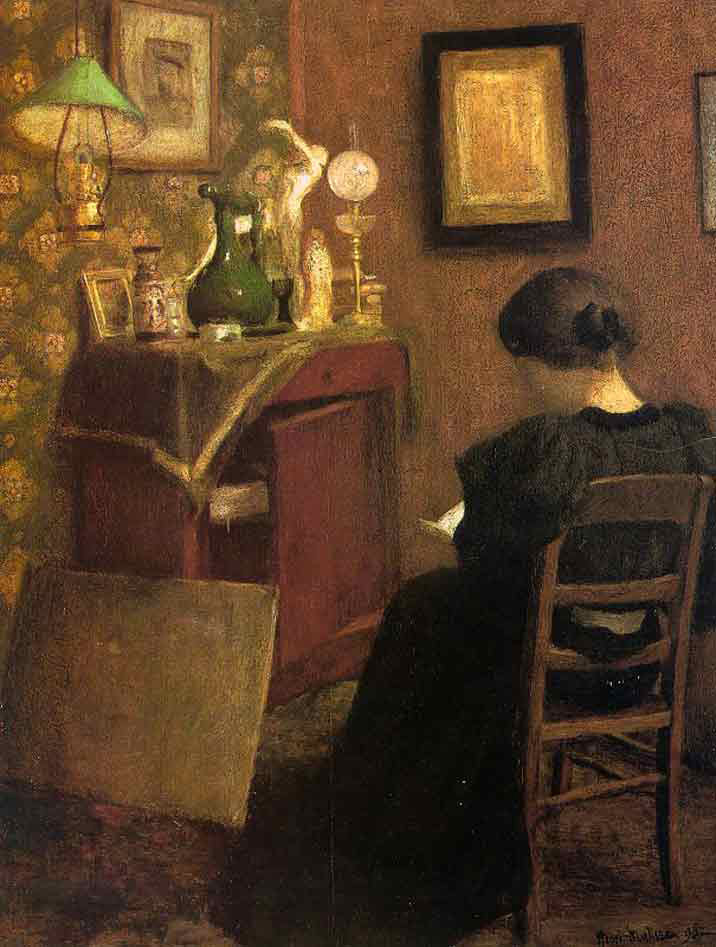 Henri Matisse. Woman Reading 1894. barbararosillo