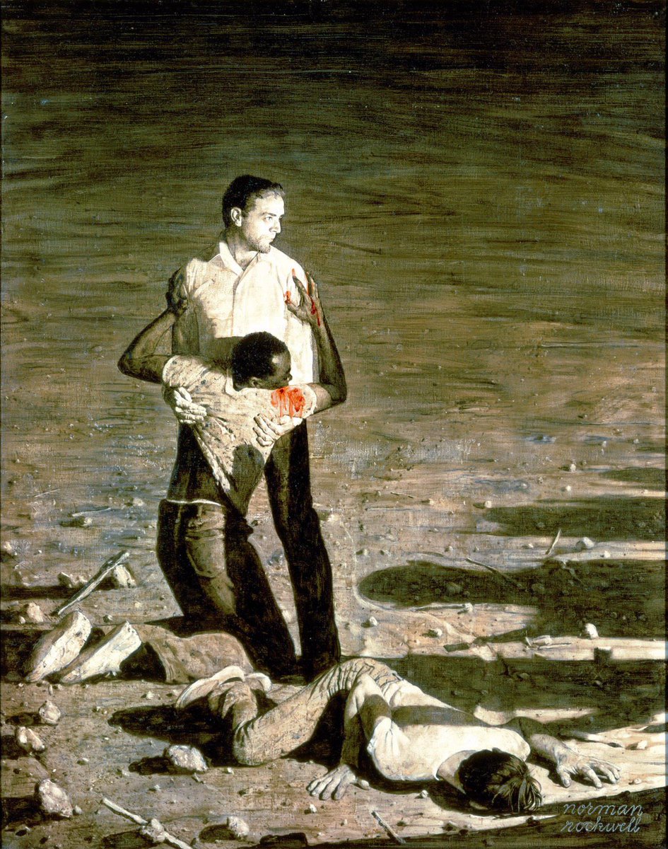 NormanRockwell Murder in Mississippi Southern Justice 1965 scaypgrayce