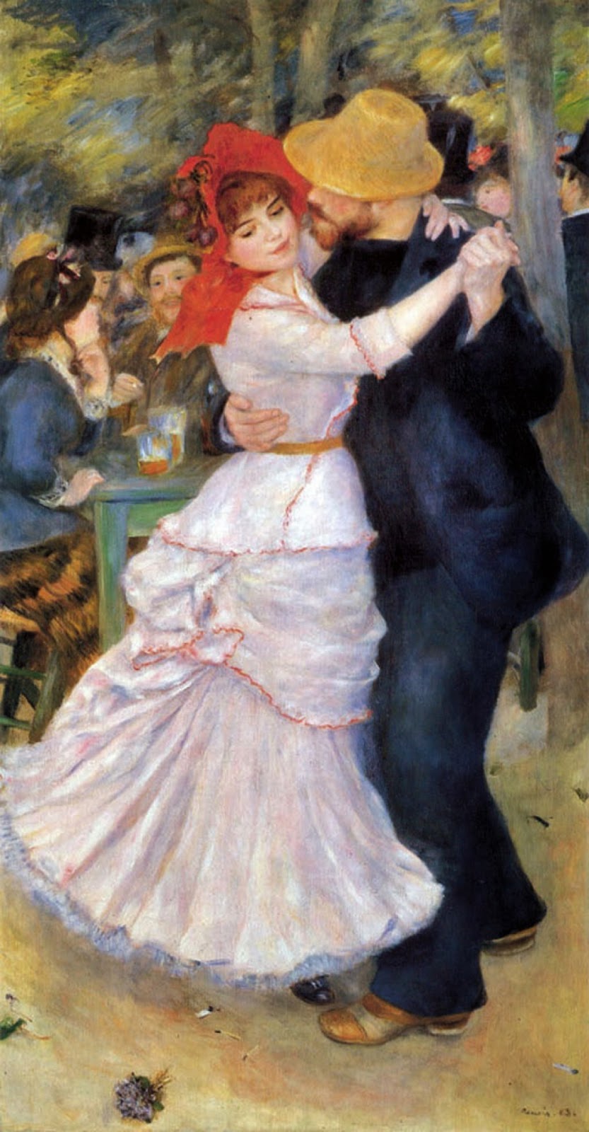 Pierre Auguste Renoir Dance at Bougival 1883 chitalnya