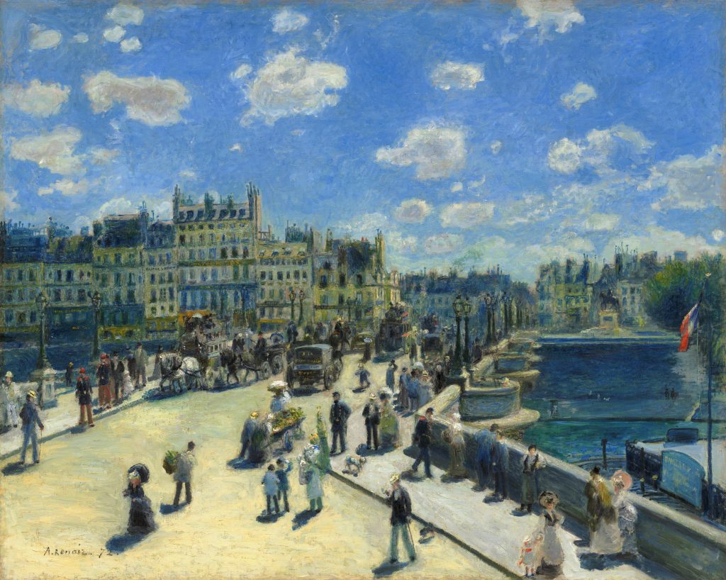 Pierre Auguste Renoir Pont Neuf Paris 1872 kelen